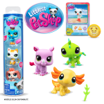 Littlest petshop - trio collector tube
