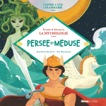 Livre cd la mythologie - pers�e et m�duse (livre lu)
