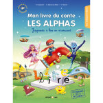 Mon livre du conte les alphas - j'apprends � lire en m'amusant (cartonn�)