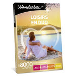 Coffret cadeau wonderbox - loisirs en duo