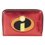 Loungefly pixar the incredibles 20th anniversary metallic cosplay porte - monnaie