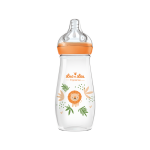 Luc et la ergosense biberon anti - colique plastique 330ml dbit variable 4mois et +