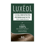Luxéol coloration permanente sans ammoniaque 6g - blond foncé doré Luxéol coloration permanente sans ammoniaque 6g - blond foncé doré