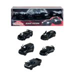 Majorette - coffret 5 voitures black edition