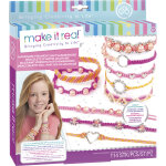 Make it real - bracelets d'amitie - fabrication de bijoux enfants - dès 8 ans - lansay Make it real - bracelets d'amitie - fabrication de bijoux enfants - dès 8 ans - lansay
