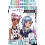Make it real - carnet de croquis de mode - pastel pop