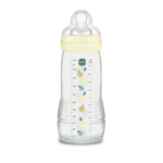 Mam biberon easy active color� - 330 ml - pearl - t�tine d�bit x