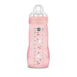 Mam biberon easy active color - 330ml - berry - ttine dbit x