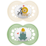 Mam sucette original classique - 6 + mois - silicone x2 - coloris alatoire