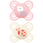 Mam sucettes perfect naissance 0 - 2 mois silicone x2 - coloris al�atoire