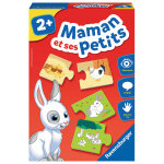 Ravensburger - jeu educatif - maman et ses petits - dcouverte des animaux - a partir de 2 ans - 24023 ...