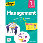 Cahiers stmg management 1re stmg (2025) - pochette �l�ve (pochette)