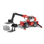 Manitou telescopique mrt 2150 avec accessoires