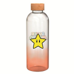 Super mario - bouteille en verre - etoile