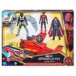 Marvel spider - man jet araigne, figurines 15 cm spider - man, marvel's vulture, doctor strange, 4 projectile ...