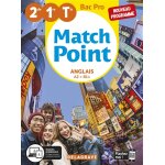 Matchpoint anglais 2de, 1re, tle bac pro (2020) - pochette �l�ve (pochette)