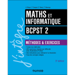 Maths et informatique bcpst 2 - 6e �d. - m�thodes et exercices (broch�)