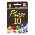 Mattel games - phase 10 - jeu de cartes familles - 7 ans et +