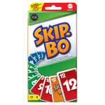 Mattel games - skip bo - jeu de cartes famille - 7 ans et +