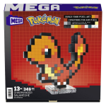 Mega - pok�mon - salam�che - coffret de construction r�tro 349�pi�ces