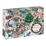 M�moires de la for�t - puzzle de 500 pi�ces : hiver (coffret)