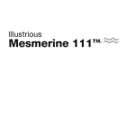 Mesmerine 111 / signed by martyn ware