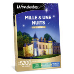 Coffret cadeau wonderbox - mille et une nuits de charme