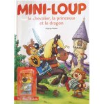 Mini - loup, le chevalier, la princesse et le dragon avec figurine (cartonn)