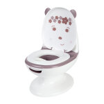 Mini pot toilette oursonne blanc et rose