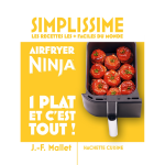 Mini simplissime - airfryer ninja 1 plat et c'est tout ! (reli�)