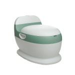 Mini toilettes bleu avec bruit chasse d'eau