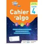 Mission indigo - cahier d'algo cycle 4 - ed. 2022 (broché) Mission indigo - cahier d'algo cycle 4 - ed. 2022 (broché)