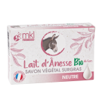 Mkl green nature savon au lait d'anesse bio 100g neutre
