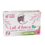 Mkl green nature savon au lait d'anesse bio 100g verveine