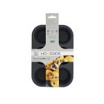 Moule 6 muffins - s�lection d'experts - homeside - silicone - anti - adh�sif