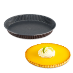 Moule � tarte 24 cm tefal perfectbake en aluminium