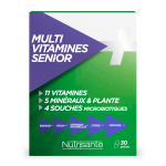 Multivitamines senior 30 gélules Multivitamines senior 30 gélules