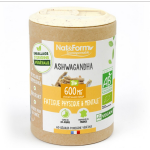 Nat & form ashwagandha bio 60 gelules eco responsable