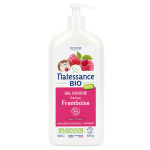 Natessance gel douche corps et cheveux framboise 500ml bio