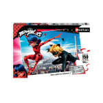 Nathan puzzle 150 p - ladybug et chat noir / miraculous - miraculous ladybug