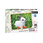Nathan puzzle 45 p - petit lapin et sa carotte Nathan puzzle 45 p - petit lapin et sa carotte