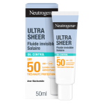 Neutrogena ultra sheer fluide invisible oil control spf50 + 50ml