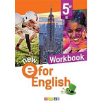 New e for english - anglais 5e ed. 2022 - workbook (broch�)