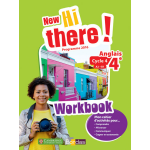 New hi there ! anglais 4e 2017 - workbook �l�ve (broch�)