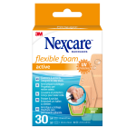 Nexcare pansements en mousse active flexible x30