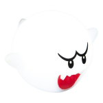 Nintendo - boo squishyglo - lampe silicone avec batterie rechargeable