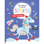 Noel feerique - mes tableaux a colorier strass (broch)
