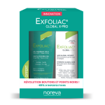 Noreva - exfoliac coffret exfoliac global x - pro 30ml + gel moussant 100ml