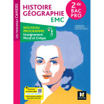 Les nouveaux cahiers - histoire gographie emc - 2de bac pro - d. 2024 - livre lve (broch)