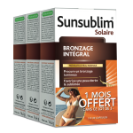 Nutreov sunsublim bronzage intgral tripack 30 capsules x3